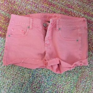 Super cute pink Jean shorts